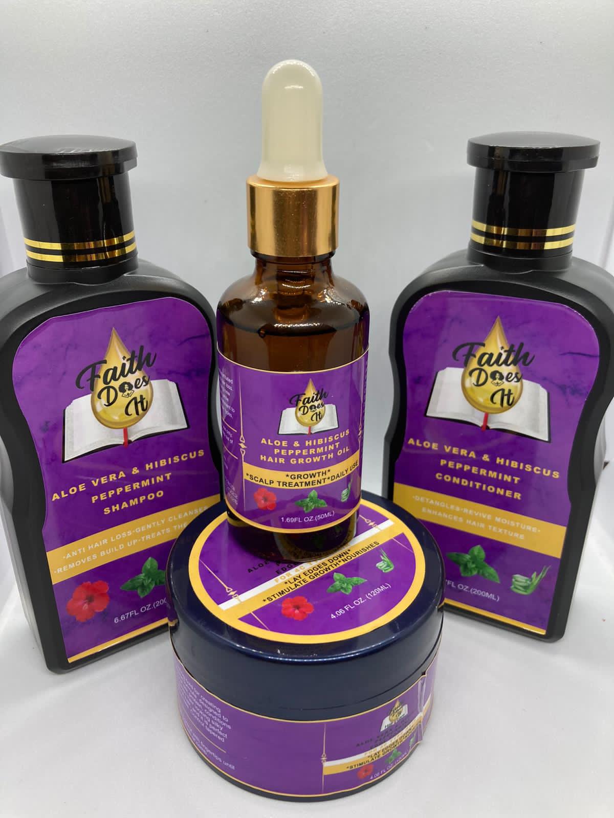 Aloe & Hibiscus Peppermint Edge control